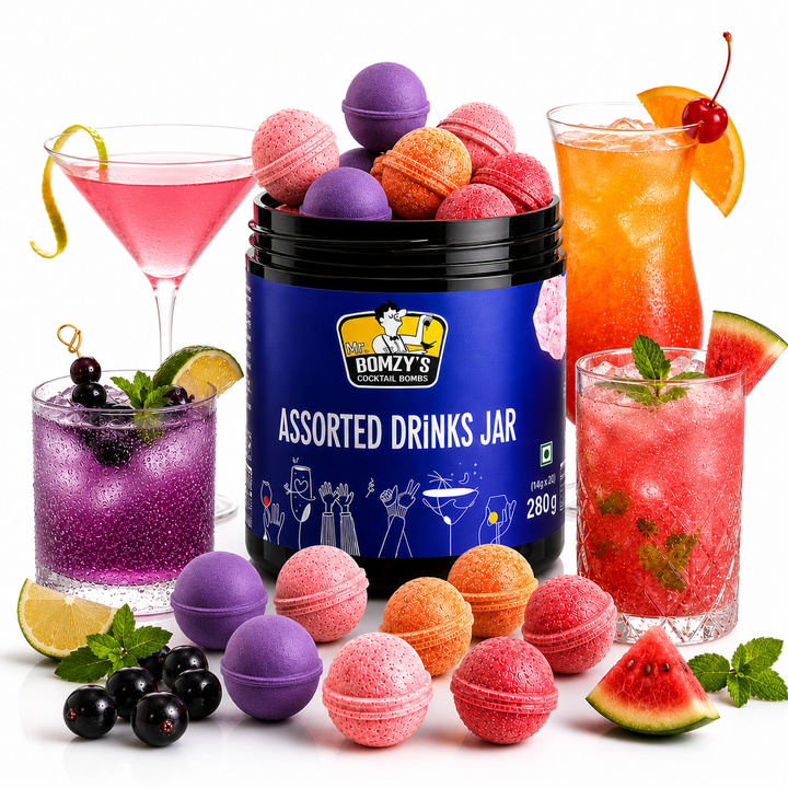 Assorted Drinks Jar (Pack of 20)