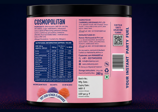 Cosmopolitan Bomb Jar (Pack of 20)
