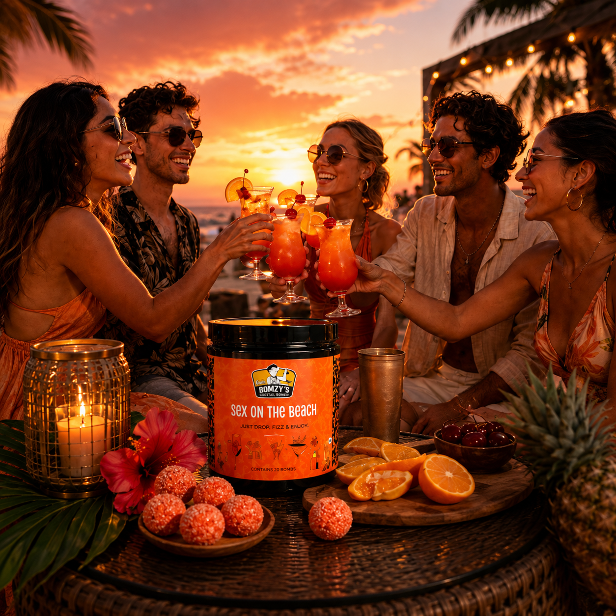 Sex on the Beach Bomb Jar (Pack of 20)